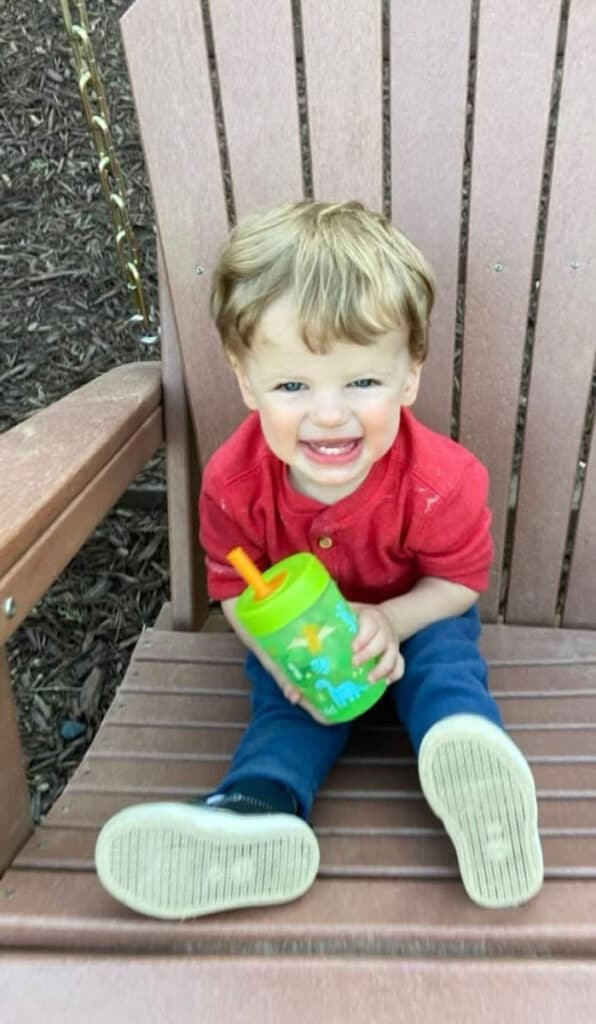 Holly Mulvey's grandson