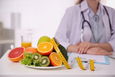 Nutrition counseling is offered via telehealth.